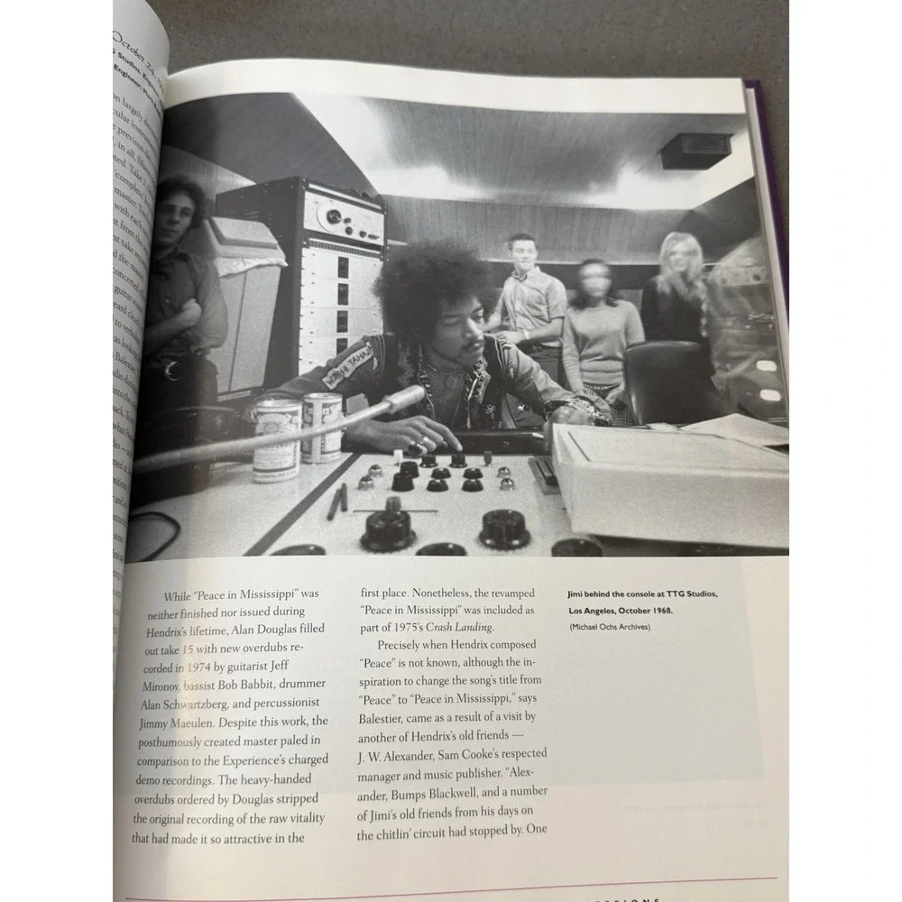 Jimi Hendrix Sessions Complete Studio Recording 1963-1970 1st Ed 1st Print HC DJ